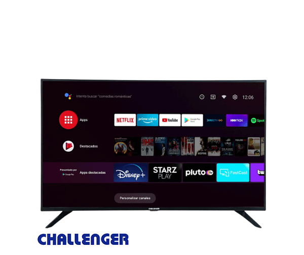 Televisor Android 32HD Smart TV Bluetooth/LED 32TO65 -- Challenger -- LED32LO68