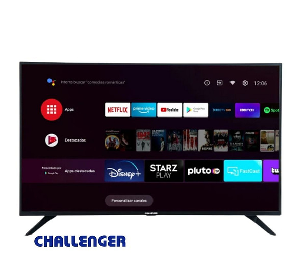 Televisor Android 43? FHD Smart TV Bluetooth-NetflixTV/LED 43TO61 -- Challenger -- LED 43TO61